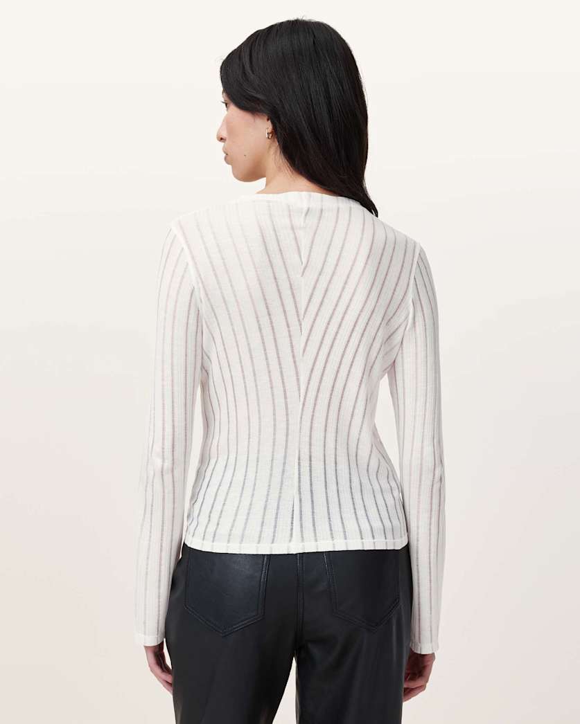Aki Long Sleeve Funnel Neck T-Shirt