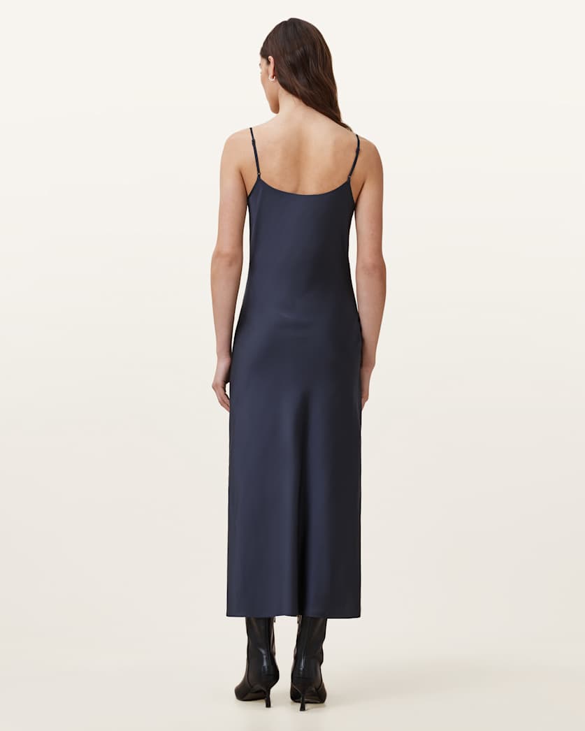 Hadley Cowl Neck Midi Slip Dress