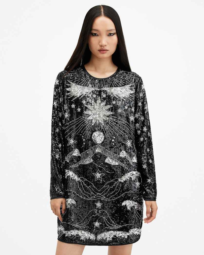 Noushka Embellished Mini Dress