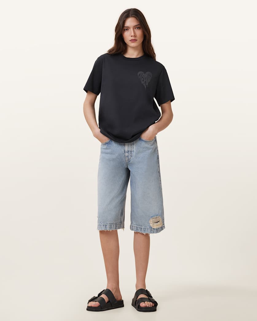 Poster Graphic Boyfriend T-Shirt