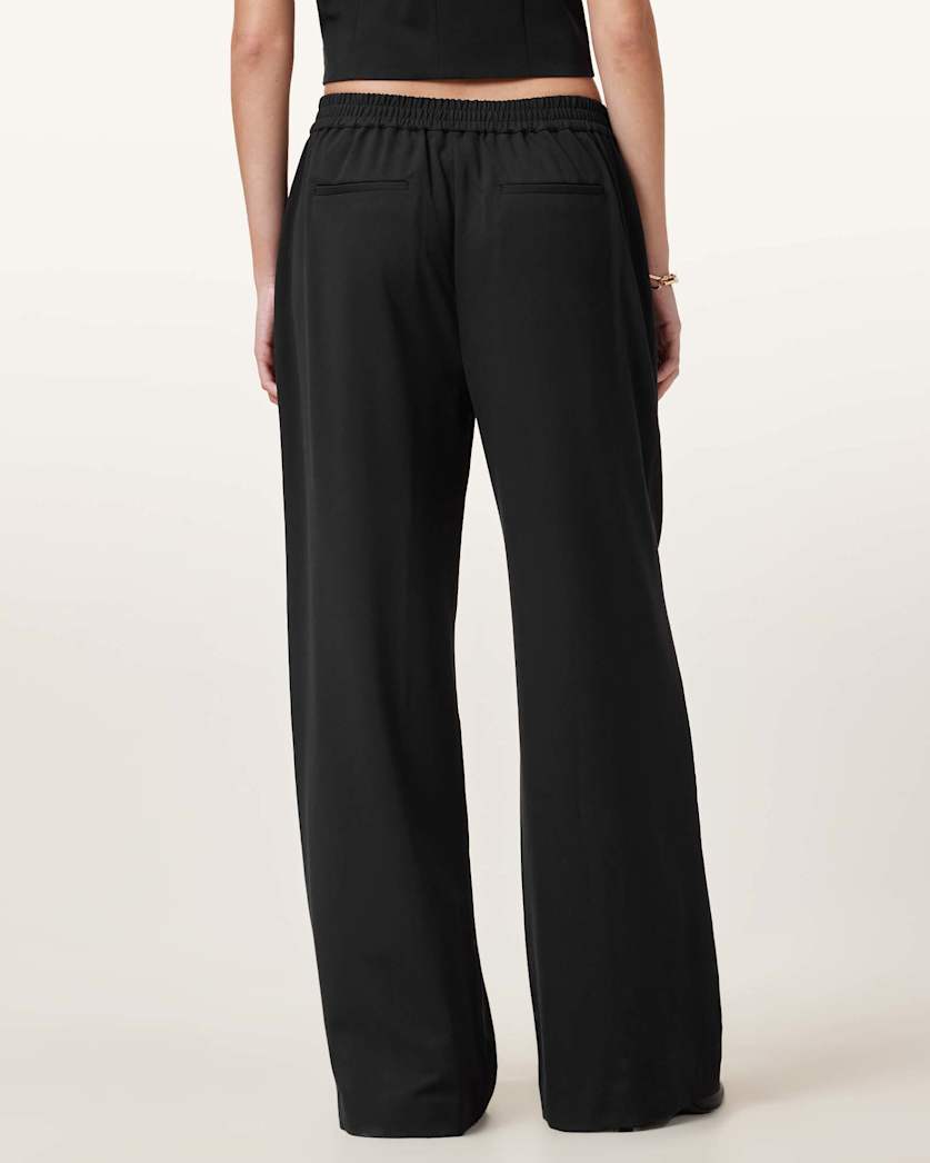 Aleida Lightweight Wide Leg Trousers