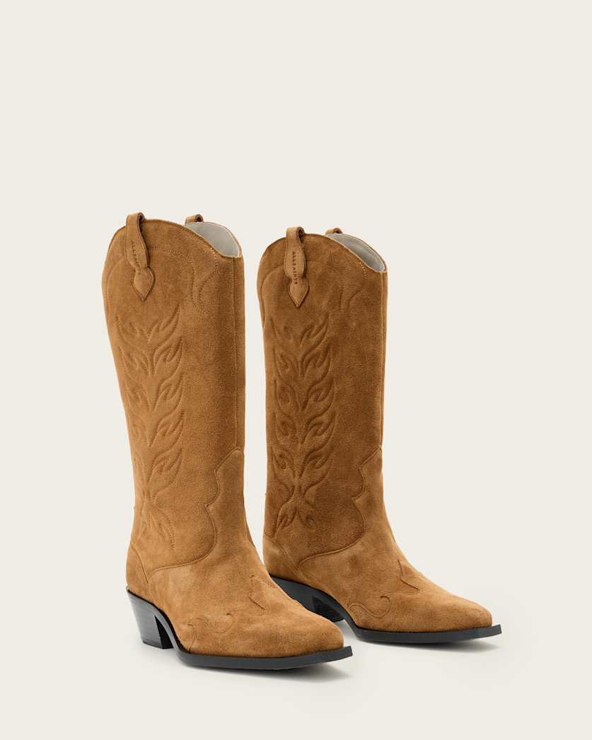 Dolly Western Leather Boots