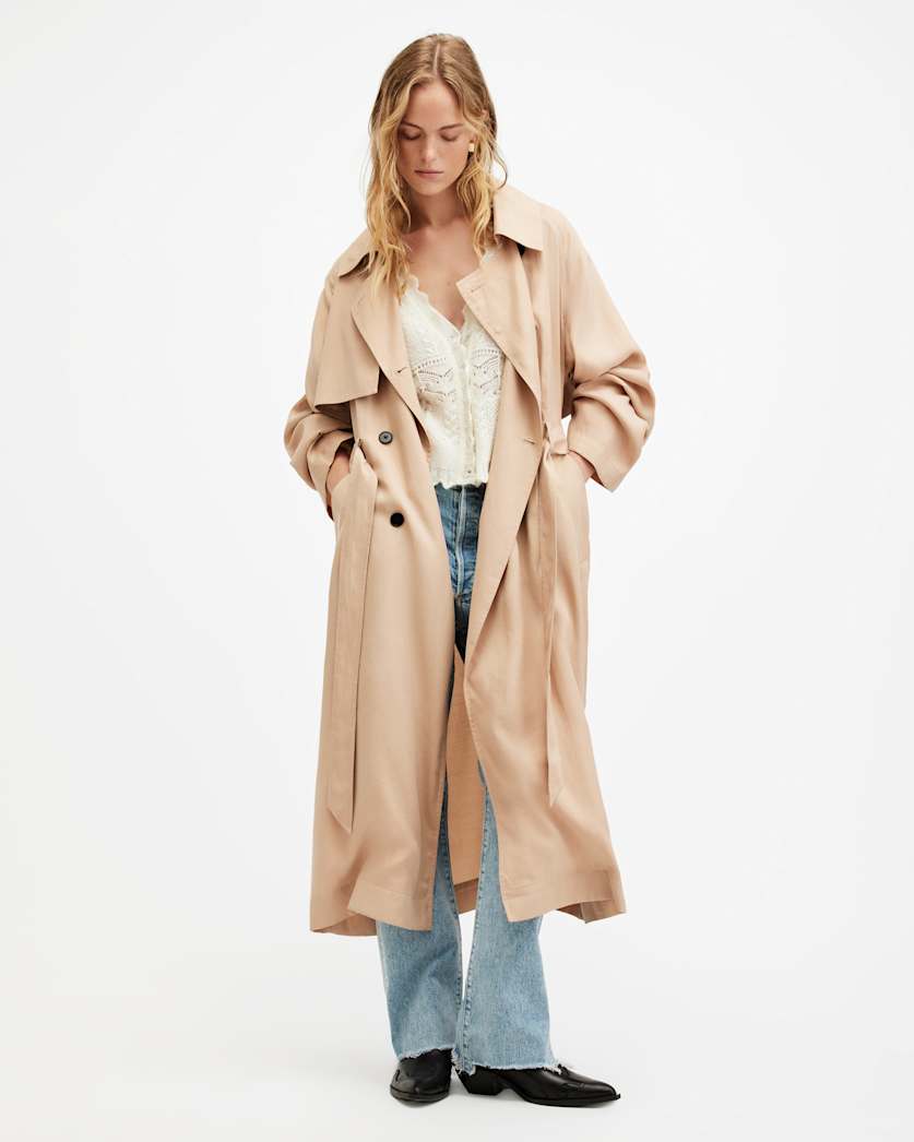 Kikki Oversized Trench Coat