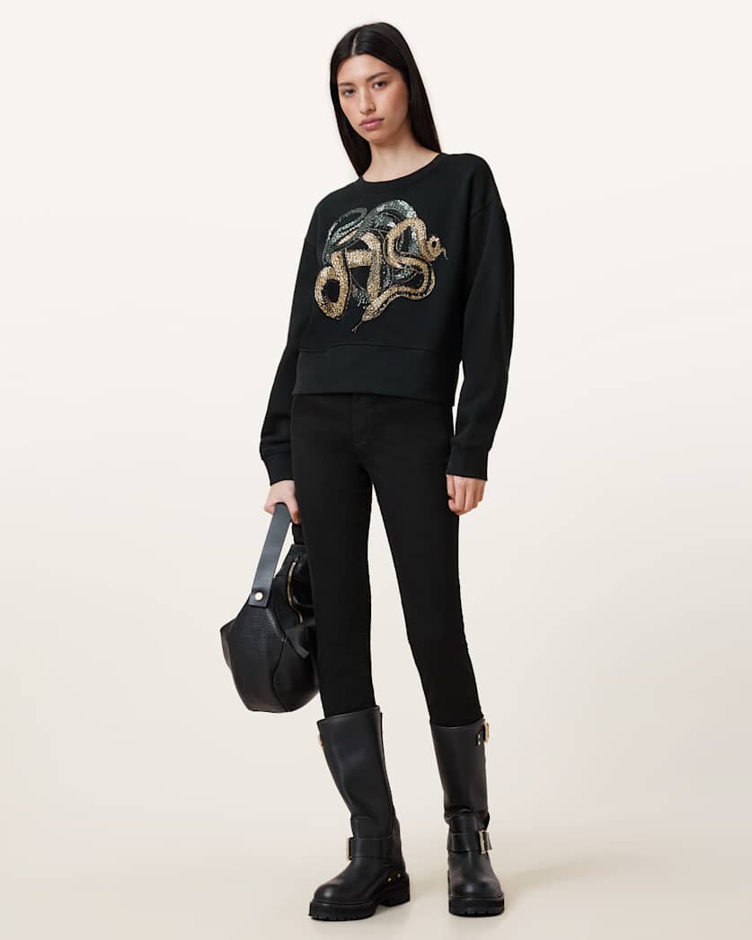 Slitha Separo Sequin Sweatshirt