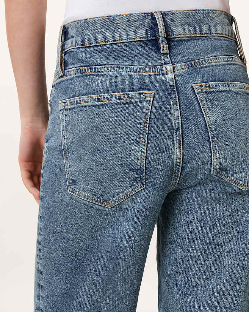 Sadie Barrel Leg Denim Jeans