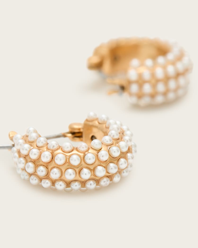 Dimi Pave Mini Hoop Earrings