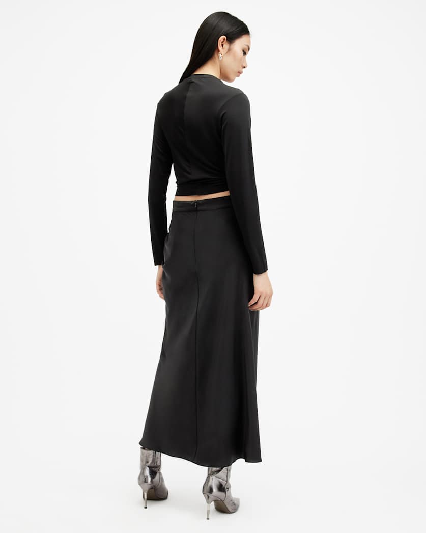 Alexia Gathered Maxi Skirt