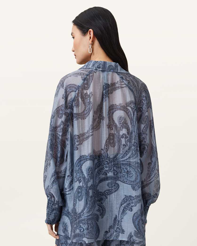Isla Printed Long Sleeve Shirt