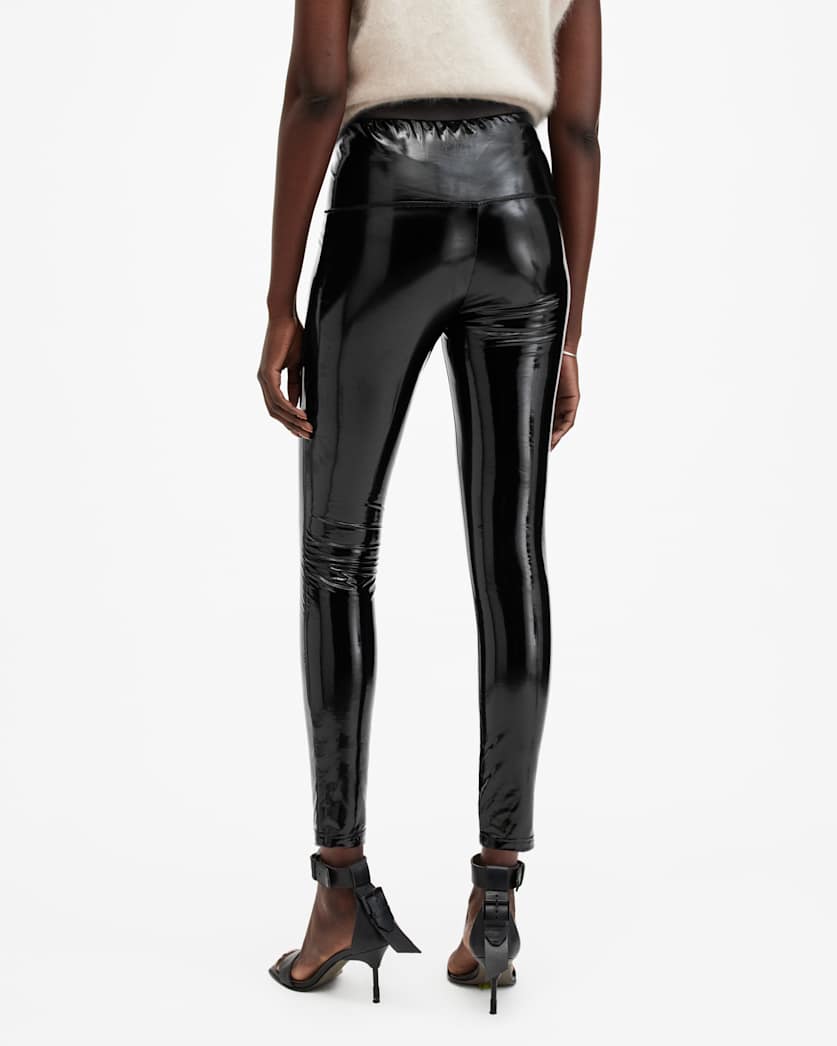 Cora High-Rise Shine Leggings