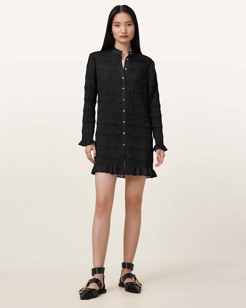 Meg Smocked Mini Dress