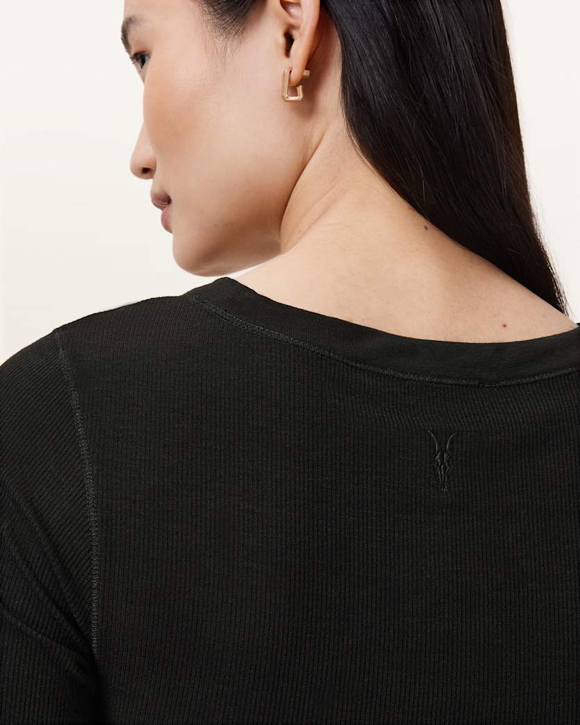 Bec Long Sleeve Slim Ramskull T-Shirt