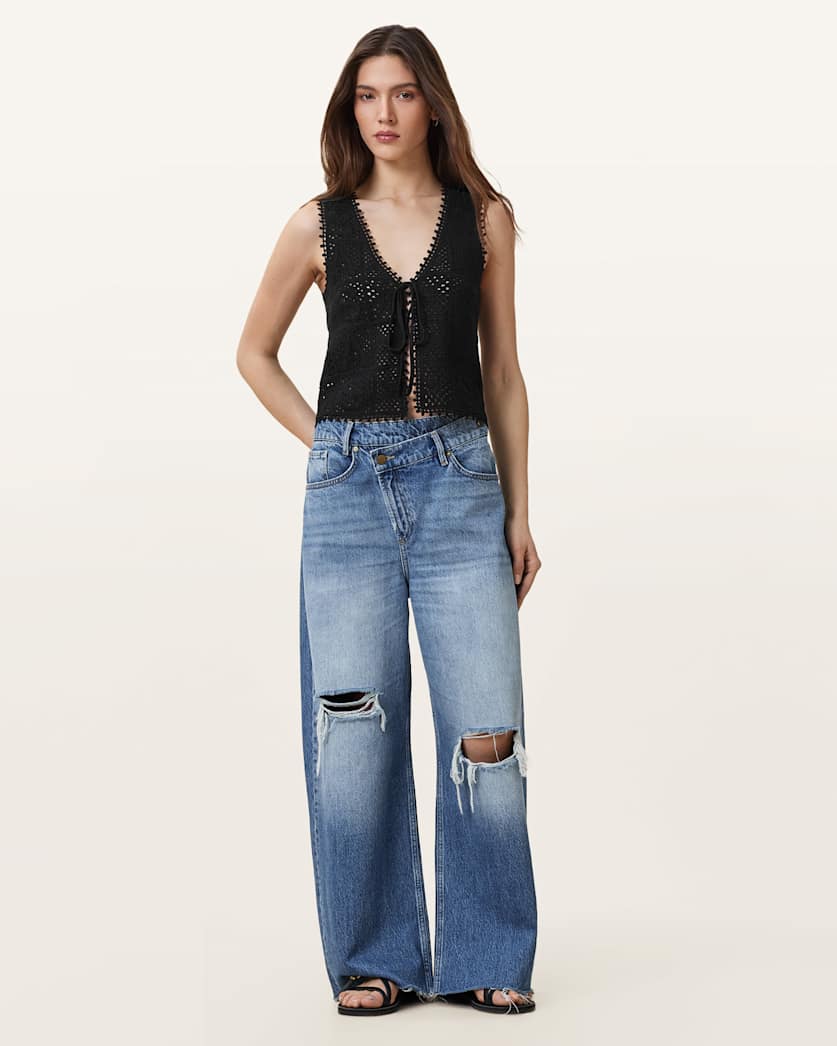 Florence Crochet Waistcoat