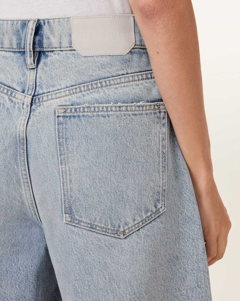 Louie Wide Leg Denim Jorts