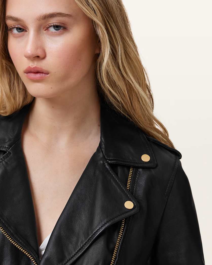 Balfern Leather Biker Jacket