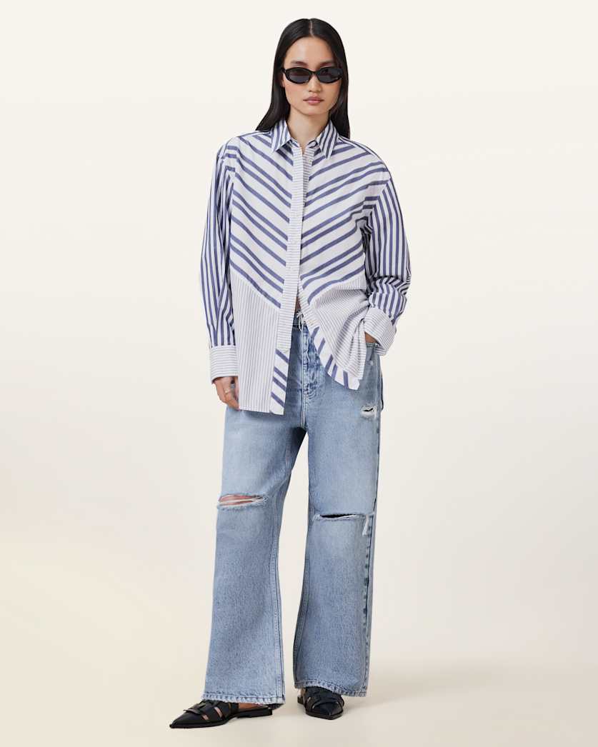 Shannon Striped Cotton Shirt
