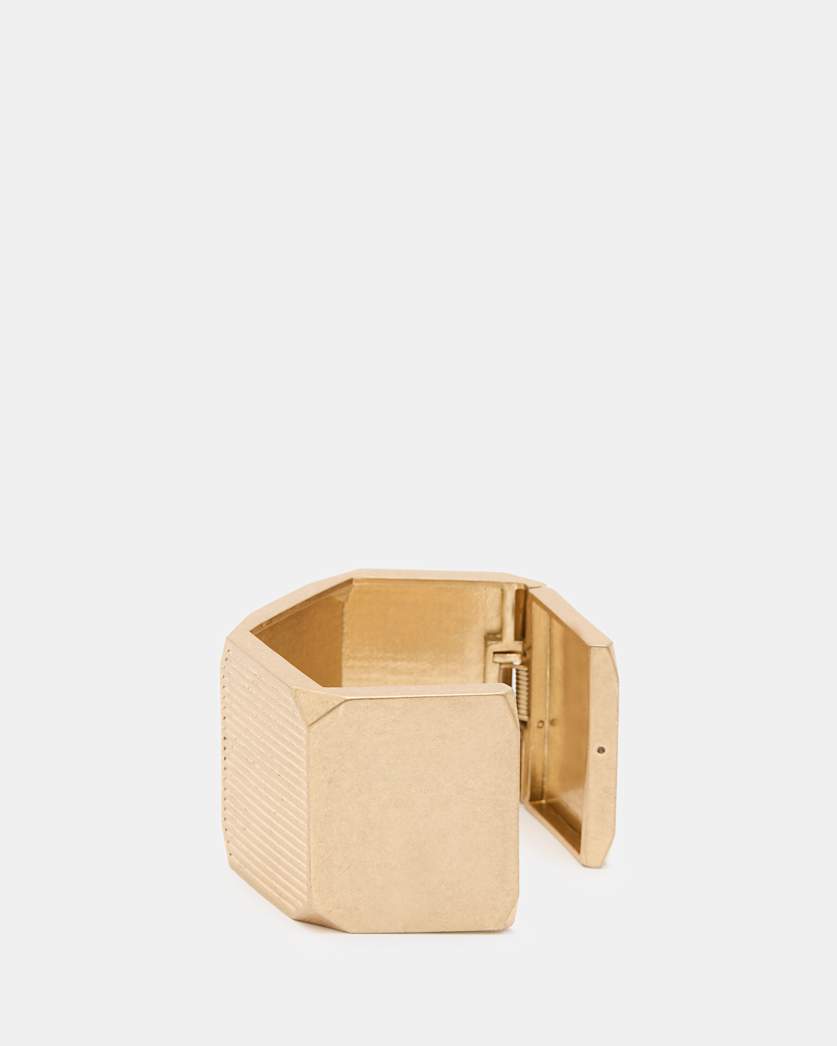 Alex Hexagon Hinge Bangle