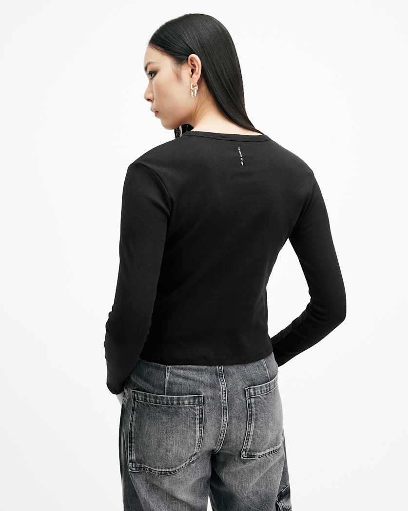Stevie Slim Fit Long Sleeve T-Shirt