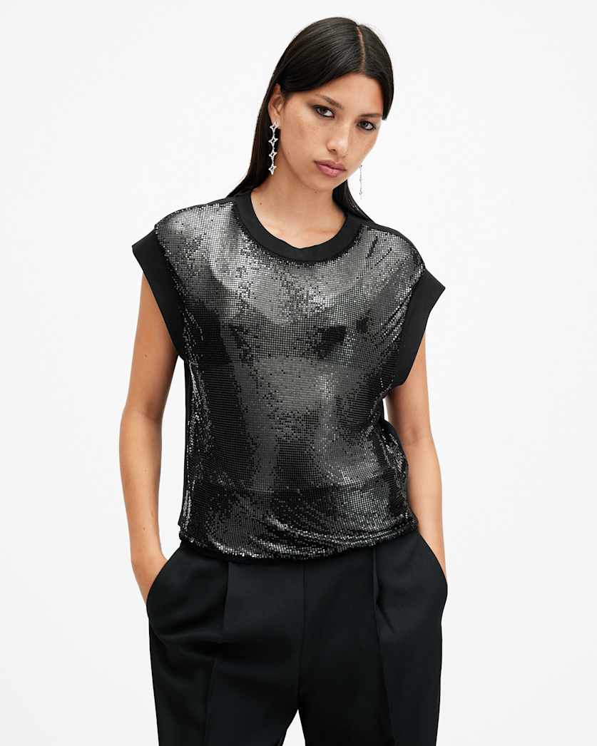 Shane Chain Mail Top