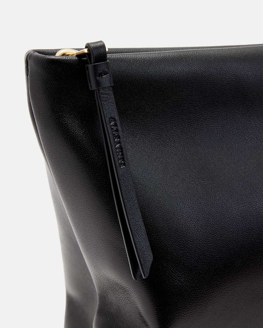 Bettina Leather Clutch Bag