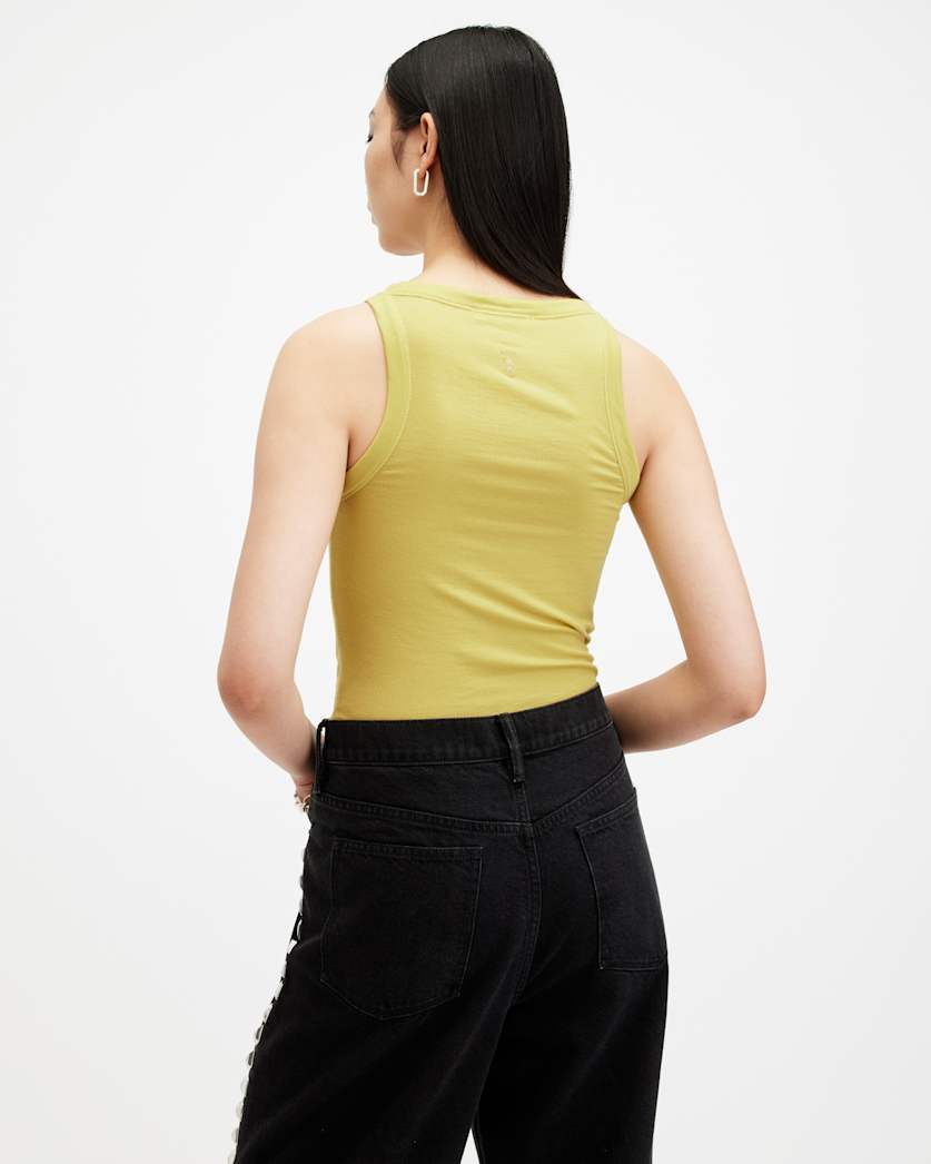 Rina Crew Neck Sleeveless Tank Top