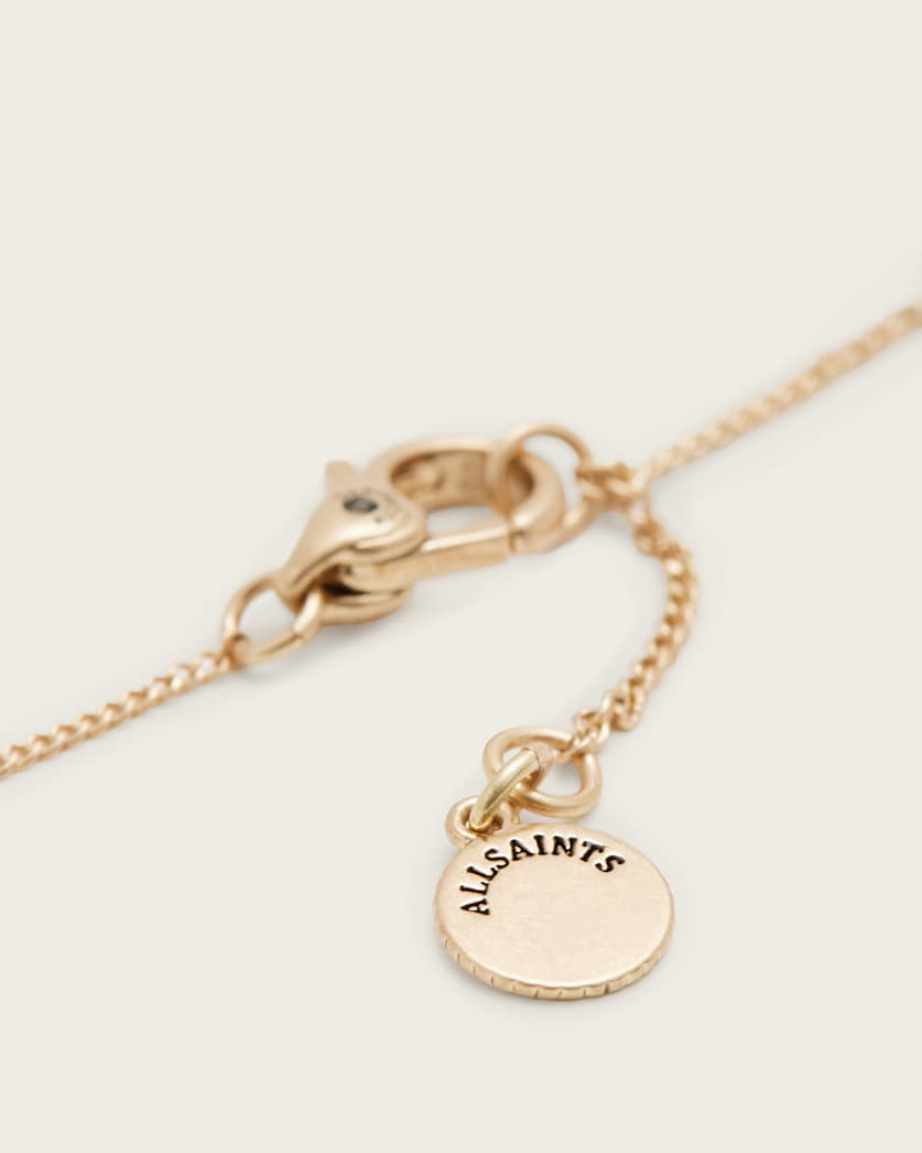 Vida Beaded Heart Pendant Necklace