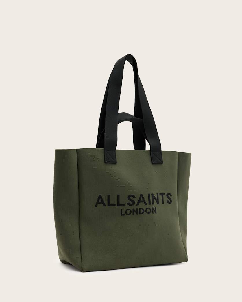 Izzy Large Logo Knitted Tote Bag