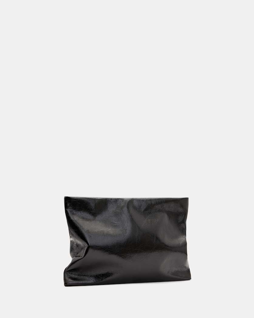 Bettina Leather Clutch Bag