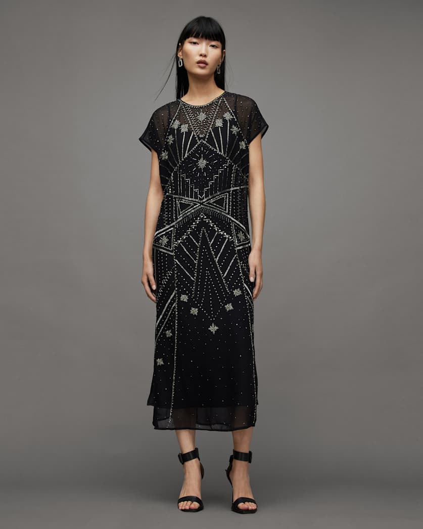 Etta Embellished Maxi Dress