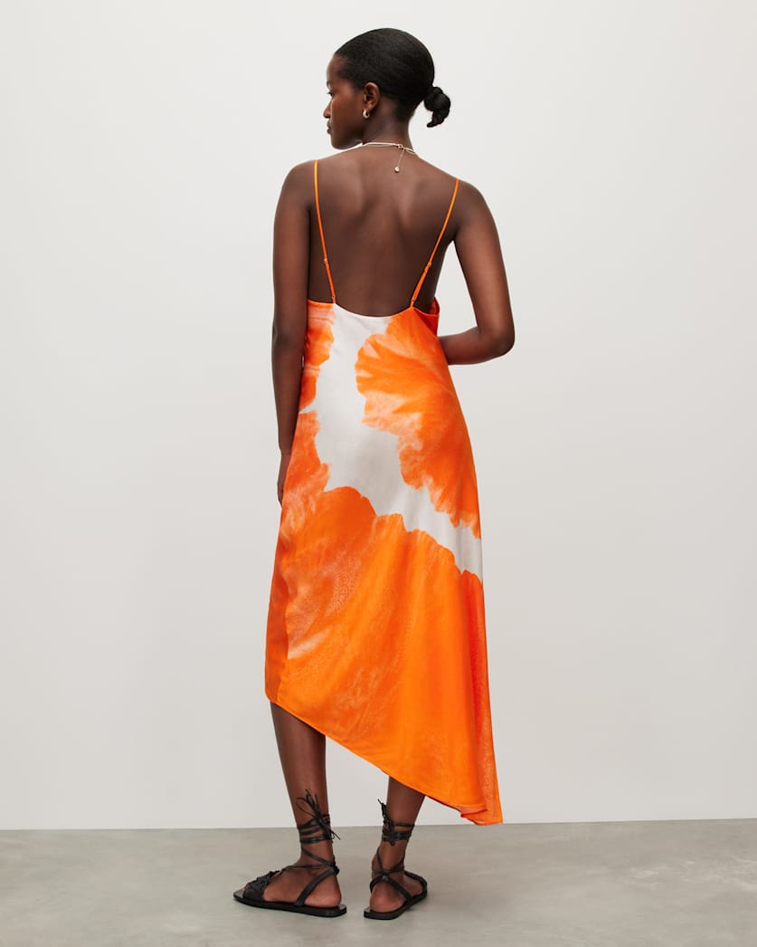 Alexia Silk Blend Mariana Midi Dress