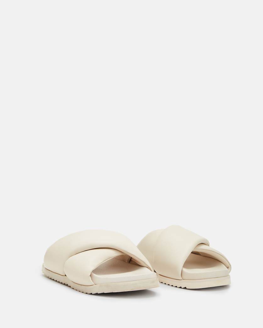 Saki Crossover Leather Sandals