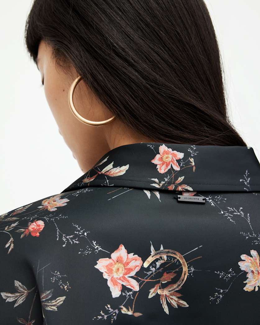 Louisa Tanana Floral Print Relaxed Shirt