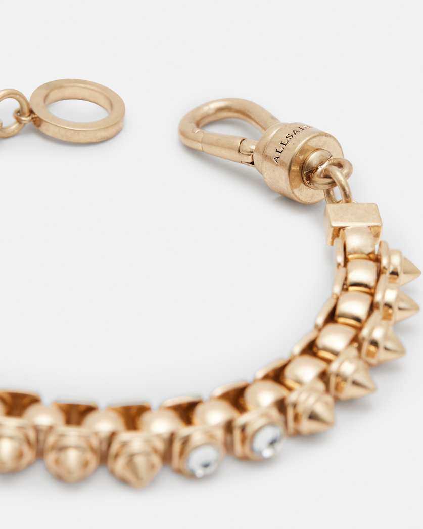 Bobbie Box Chain Studded Bracelet