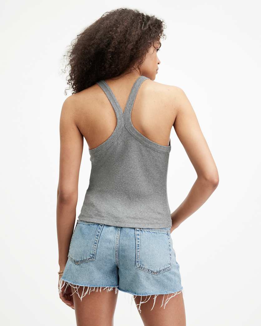 Sofia High Neck Slim Fit Tank Top