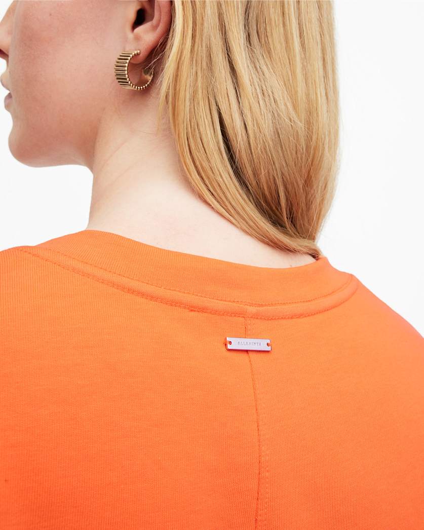 Mira Cropped Side Drawcord T-Shirt