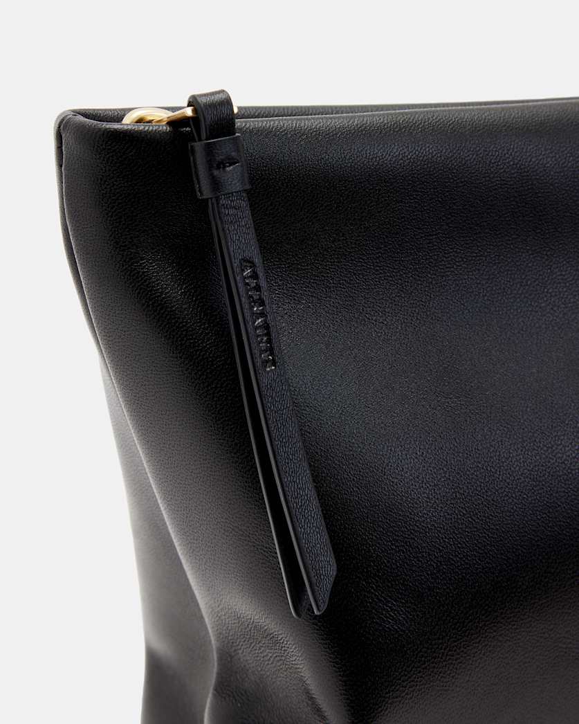 Bettina Leather Clutch Bag
