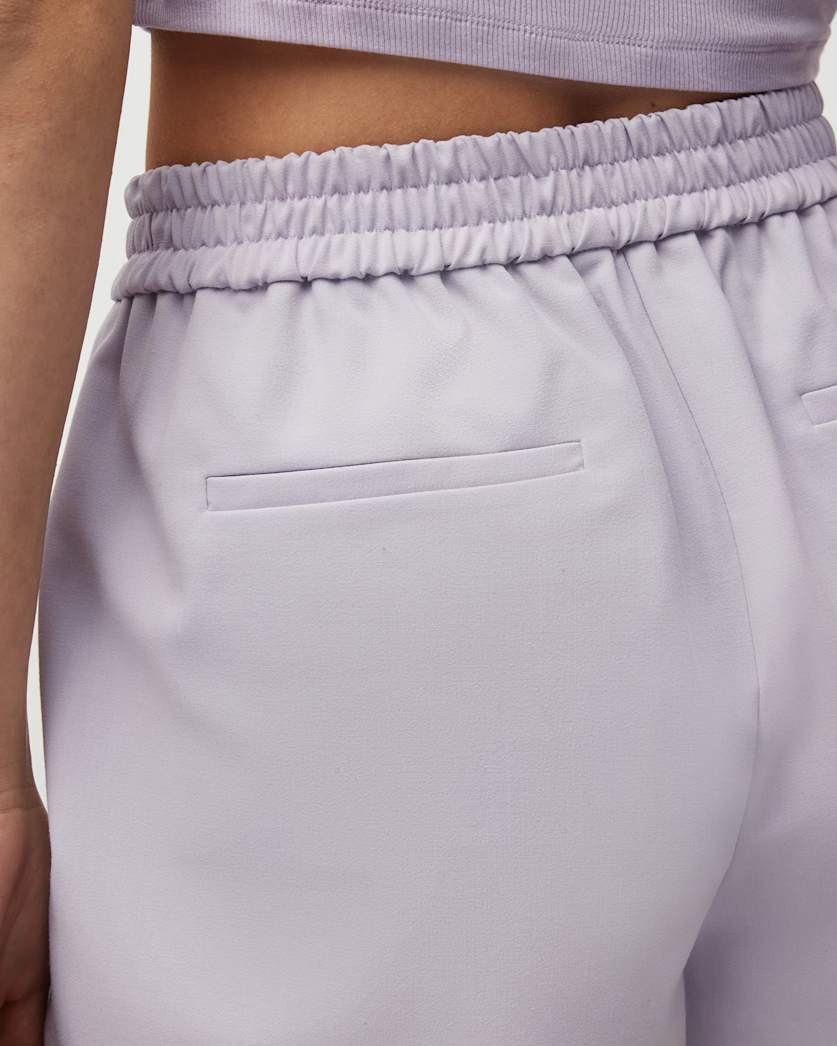 Aleida Drawcord Waist Tailored Shorts