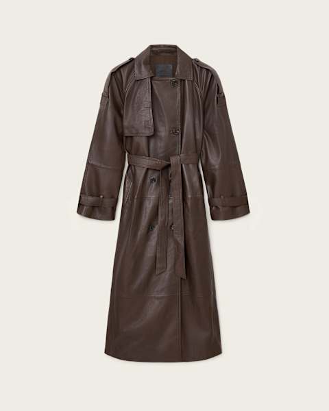 Reed Leather Trench
