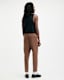 Tallis Slim Fit Cropped Tapered Trousers