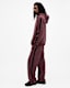 Draven Velour Wide Leg Sweatpants