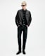 Jade Tab Collar Leather Jacket