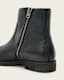Lang Leather Zip Up Boots