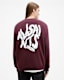 Orlando Logo Print Relaxed Sweatshirt
