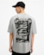 Angelic Oversized Gothic Logo T-Shirt