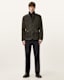 Survey Double Layered Leather Blazer