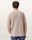 Aspen Waffle Texture Crew Neck Ramskull Jumper