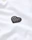 Amante Heart Embroidered Slim Fit Shirt