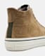 Lewis Lace Up Suede High Top Trainers