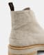 Master Suede Zip Up Boots