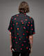 Tekisuto Lip Print Short Sleeve Shirt