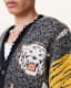 Akki Oversized Jacquard Cardigan